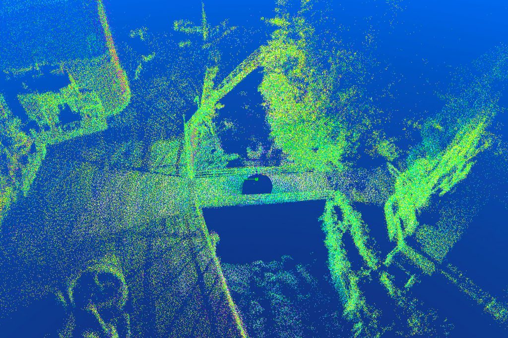 Rilievo laser scanner mobile