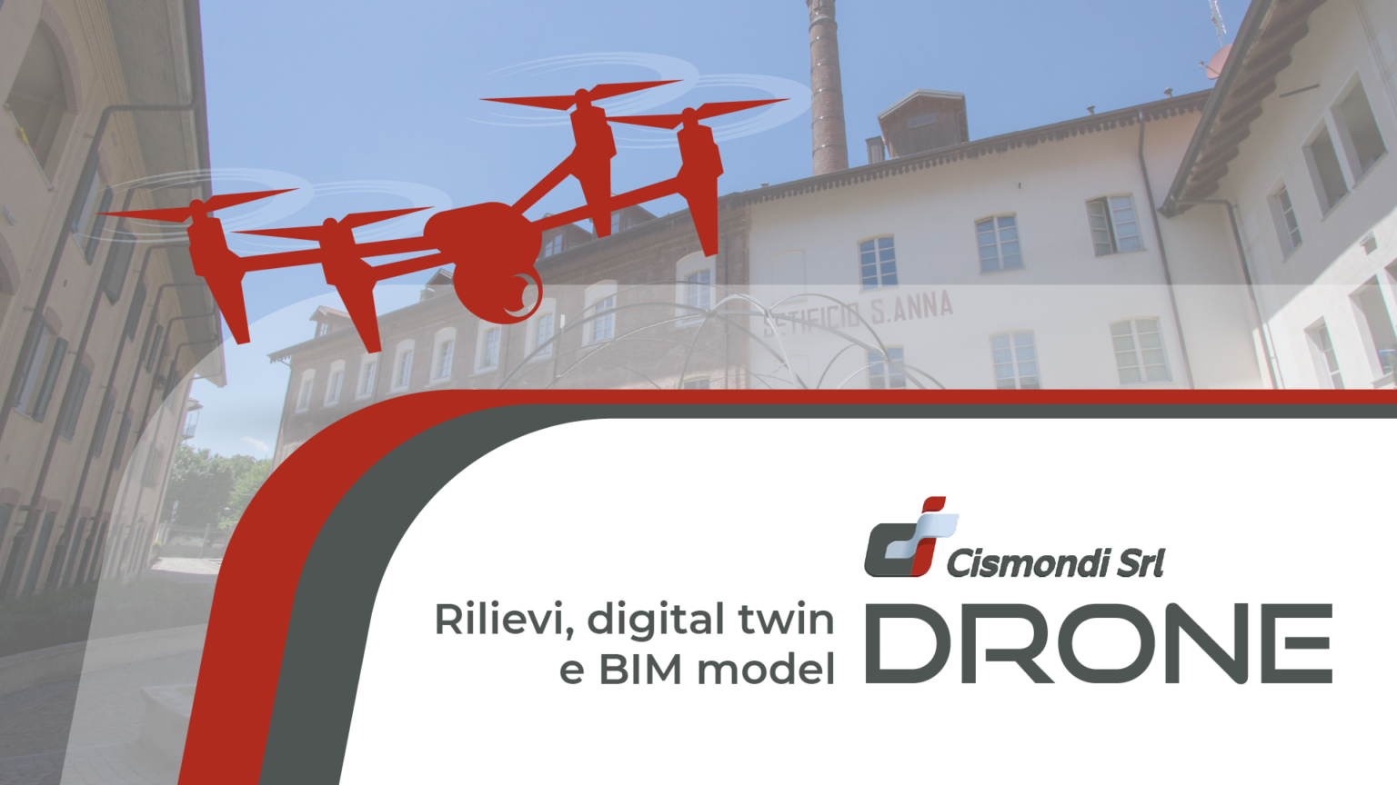 Ispezioni con drone: rilievi Digital Twin e BIM Model