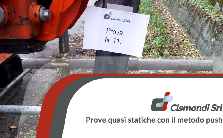 Prove quasi statiche con il metodo push