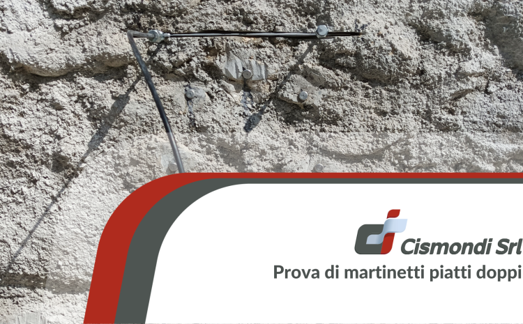 Prova di martinetti piatti doppi